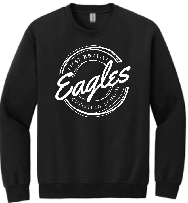 1003 FBCS Unisex Crew Neck or Long Sleeve T-Shirt Eagles Circle