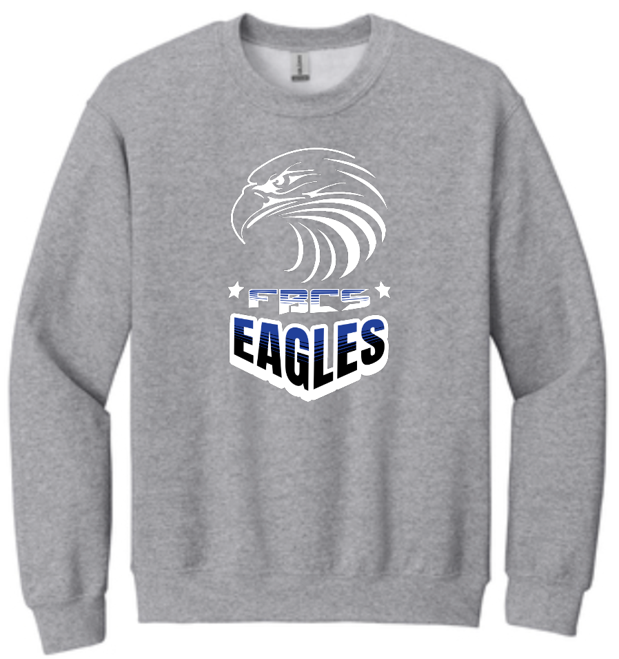 1002 FBCS Unisex Crew Neck or Long Sleeve T-Shirt FBCS Eagles