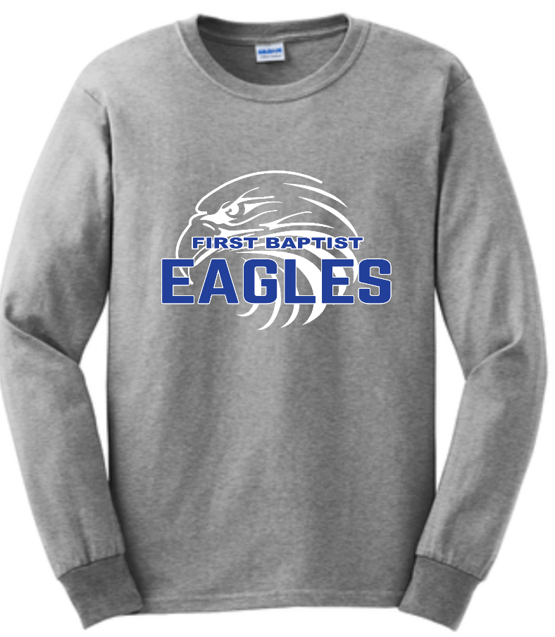 1012 FBCS Unisex Crew Neck or Long Sleeve T-Shirt Eagles