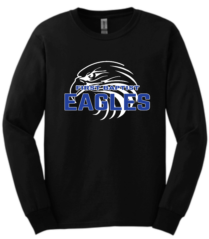 1012 FBCS Unisex Crew Neck or Long Sleeve T-Shirt Eagles