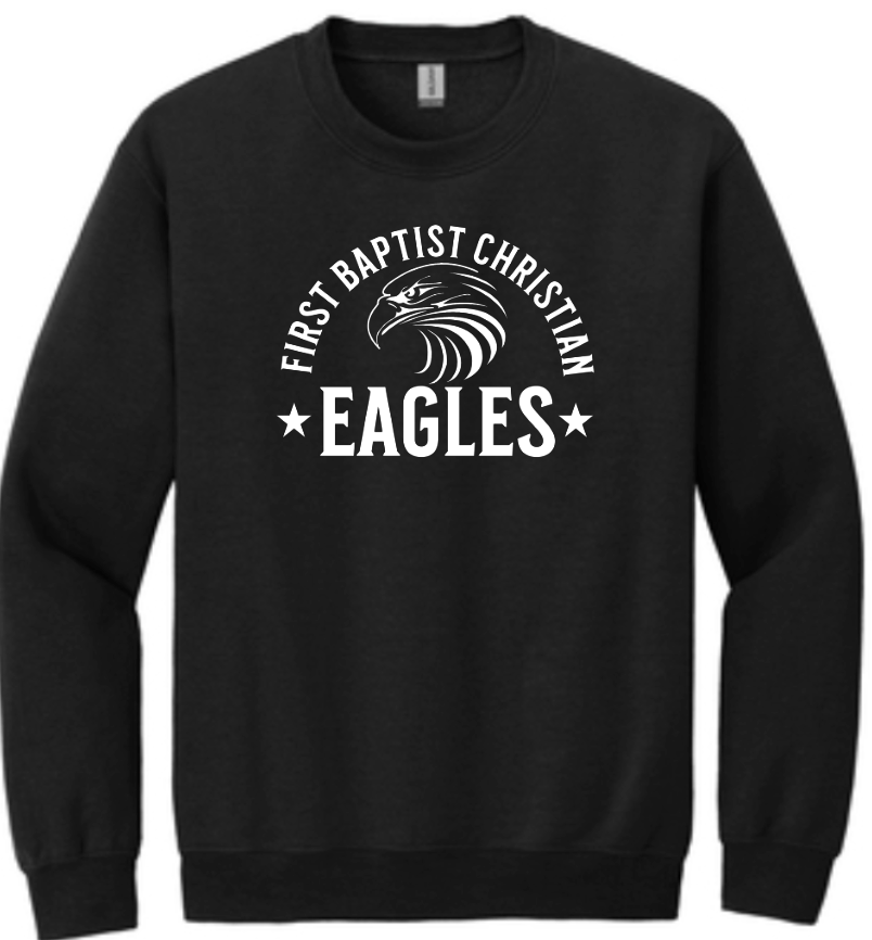 1007 FBCS Unisex Crew Neck or Long Sleeve T-Shirt FBCS Eagles